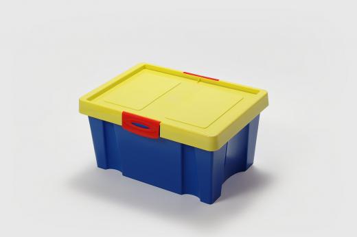 Storage box with lid, medium